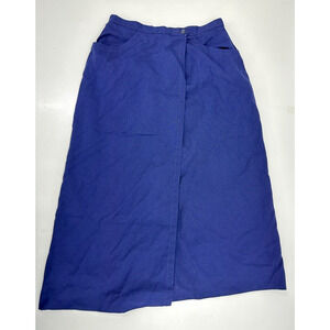 Womens SIR For Her Skirt Size 7 Navy Blue Lined